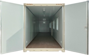 Conteneur maritime en acier d'occasion 40HC High Cube 45 pieds, personnalisé par le fabricant de conteneurs standard, pour stockage de marchandises - Product Image 3