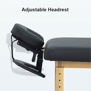 Kangmei Möbel Verstellbare Holz-Massageliege für Gesichtsbehandlungen, Spa-Therapie und Thai-<span class=keywords><strong>Massage</strong></span> im Schönheitssalon - Product Image 4
