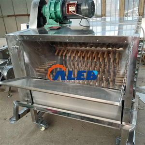 Máquina Desplumadora de Aves de Corral de Alta Resistencia y Estabilidad, Dispositivo Combinado Automático de Escaldado y Desplumado de Pollos, Equipo de Matanza para Granjas - Product Image 4