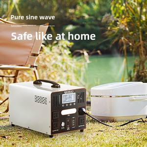 Générateurs solaires portables au lithium-ion HFH 3500W-6500W avec onduleur à onde sinusoïdale pure et port RV pour les voyages en voiture et le camping - Product Image 4