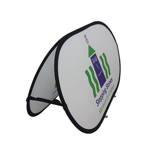 Soporte de Banner Personalizado con Impresión Ovalada, Vertical, Redonda, Triangular y Horizontal para Eventos Deportivos - Product Image 2