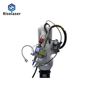 CNC Laser Soldagem Robô Braço 2kw 4kw Laser Soldagem Robô Metal Aço Inoxidável Alumínio Ferro Carbono Latão Laser Weld Robot