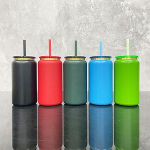 16Oz Gold Plated Red Dark Green Black Blue Powder Coated Stainless Steel Double Walled Soda <b>Beer</b> Cans - Product Image 1