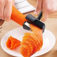Hete Verkoop Groente Spiralisator Snijder Aardappel Fruit Garnering Wortelen Rasp Vorm Dunschiller Gereedschap Wortel Spiraal Snijmachine