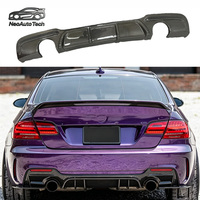 Nouveau diffuseur arrière en fibre de carbone de haute qualité NeoAuto Tech E92 M Sport MT Style, séparateur de pare-chocs pour Série 3, rétrofit/amélioration
