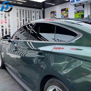 Venta directa de fábrica Super brillante cristal PET TPU fundido Original Gotland verde coche envoltura vinilo 1,52x18M/5x60FT coche pegatinas - Product Image 5