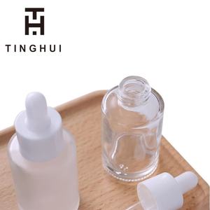 Envases de Vidrio Transparentes de 30ml, 50ml y 100ml para Aceite Corporal, Botellas con Gotero para Suero y Aceite Esencial, para Aceite para el Crecimiento del Cabello - Product Image 3