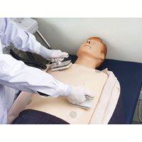 KyrenMed-Maniquí de Primeros Auxilios para Adultos, Dispositivo de ECG de Cuerpo Completo con Pantalla de Ordenador ACLS para Entrenamiento Universitario