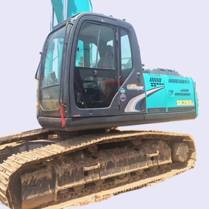 Kobelco รถขุดตีนตะขาบ sk200-8มือสองเครื่องจักรก่อสร้างรถขุด20Ton พร้อมเครื่องยนต์ EPA - Product Image 5