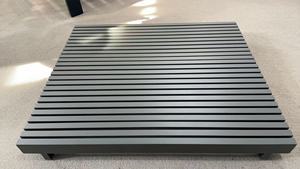 Mesa de Centro Moderna Minimalista de Aleación de Aluminio para Exteriores, Diseño Cuadrado Resistente, Resistente a los Rayos UV, Impermeable y Ligera para Uso en Patio - Product Image 4