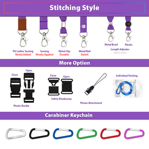 Nhà Máy Tùy Chỉnh Logo In Lụa Dây Buộc Cổ Keychain Dây Đeo Màu Cam <span class=keywords><strong>Polyester</strong></span> Vải Dây Buộc - Product Image 5