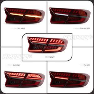 Pour Honda Accord 10e et 10,5e génération 2018+ : Feux de jour LED, Phares antibrouillard étanches, Ensemble de feux arrière, Kit carrosserie - Product Image 4