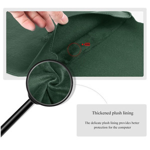 Tùy Chỉnh 11/13.3/15/16 Inch PU Máy Tính Xách Tay Trường Hợp Tay Áo Túi Bền Đứng Vali Với Bảo Vệ Máy Tính Bìa Đơn Giản Thiết Kế Túi Xách - Product Image 6