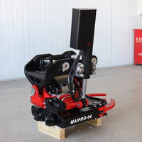 Attache rapide rotative S40 S45 S50 S60 S70, attache inclinable, rotateur inclinable hydraulique pour excavatrice de 2 à 22 tonnes