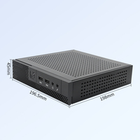 Factory Direct Mini Desktop Computer Intel Core I5 16GB DDR4 256GB SSD Windows 10 Pro High-End Small PC for Office Home Daily