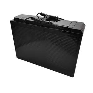 กล่องใส่แบตเตอรี่ ESO12-100AH 12V 100AH, กล่องพลาสติกกันน้ำแบบ Snap-on ขนาด 395x110x286 มม. สำหรับระบบพลังงานแสงอาทิตย์/ทางทะเล/รถบ้าน - Product Image 3