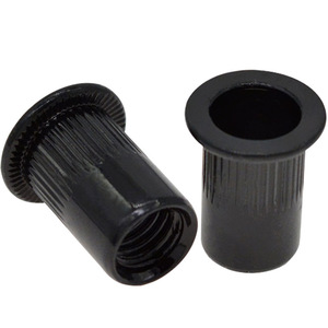 Écrous à rivets moletés Master Luo M3 M4 M5 M6, zinc noir, qualité A, norme nationale, pour équipement de communication - Product Image 2
