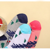 Chaussettes de ski pour enfants, base en tissu éponge, épaisses pour l'absorption de la transpiration, sports d'hiver, chaussettes longues pour l'échauffement, chaussettes de Noël