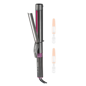 Rizador de Pelo Komei de 1.25 Pulgadas con Calor Ajustable, Pantalla LED, Color Gris, Rizador Eléctrico Profesional - Product Image 1