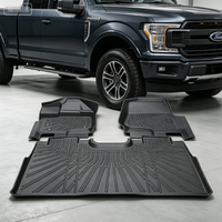 Tapis de sol 3D sur mesure de luxe toutes saisons en TPE de 3,3 mm d'épaisseur, inodores, flexibles, résistants à l'usure, avec base antidérapante, ensemble complet moulé pour