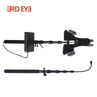 Caméra d'inspection de sécurité sous véhicule numérique portable UVSS/UVIS 5MP 1080P HD étanche avec perche télescopique et DVR 7 pouces