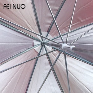 Thiết Kế Độc Đáo Hai Màu Bạc Phủ Polyester Bền Tay Miễn Phí Ghế Phổ Kẹp Kẹp Ô - Product Image 5