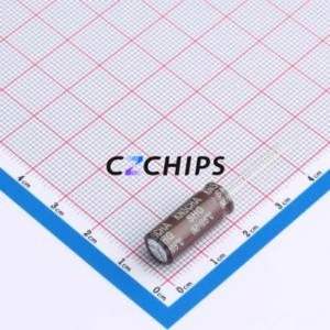 ตัวเก็บประจุแบบอิเล็กโทรไลต์อะลูมิเนียมแบบ Through-Hole รุ่น DHG016M108G200S1AA ขนาด D8xL20 มม. 1000uF 20% 16V 1.1A-100kHz - Product Image 2