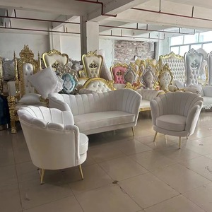 2020 nuova panca per divano in stile europeo bianco e <span class=keywords><strong>oro</strong></span> in legno con 5 anni di garanzia - Product Image 5