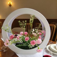 Petits bonsaïs artificiels multi-couleurs en forme de lotus, plantes en pot, pour Noël, Thanksgiving, Pâques, écologiques et légers