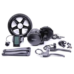 Bafang bbs01 36v 250w mid drive motor kits bafang g310 electric bicycle central drive Motor kit with C965 LCD display