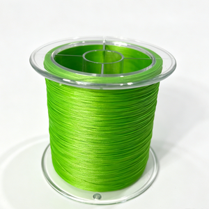 สีเขียวสะท้อนแสงแบบ Hi-<span class=keywords><strong>Vis</strong></span> จากโรงงานโดยตรง รุ่น 1.0 # -2.0 #   สายเบ็ดตกปลาแบบถัก 12 เส้น 500 เมตร น้ำหนักเบาพิเศษ สายเบ็ดแบบถักที่มีความไวสูง - Product Image 1