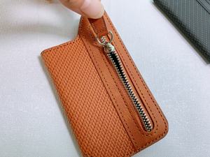 Funda billetera de cuero con cierre de cremallera adhesivo soporte de tarjeta de nombre para teléfono móvil para iPhone para <span class=keywords><strong>Samsung</strong></span> para xiaomi - Product Image 5