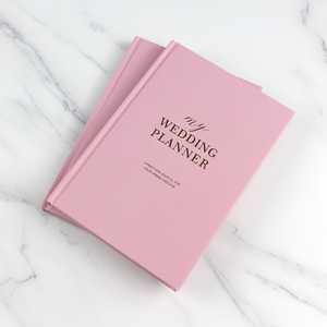 Custom Printing Wedding Planner Organizer Hardcover Guest Book Vow Book Seu dia perfeito para o planejador da noiva