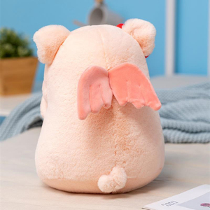 Juguete de Peluche de Algodón PP Personalizable al por Mayor, Cerdito Rosa de Peluche Suave para Aliviar el Estrés, Regalo para el Día de San Valentín - Product Image 4