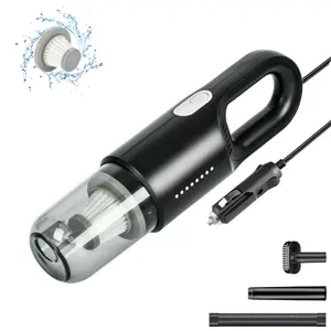 Gran oferta 5000PA limpieza de polvo 120W potencia uso húmedo y seco portátil Mini Vehículo de mano aspiradora de coche con cable