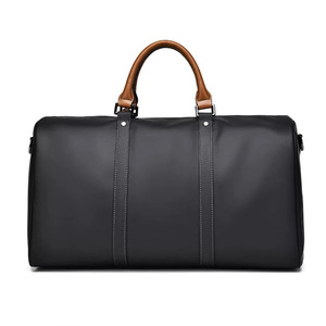 Borsa da viaggio da uomo di lusso di Design da viaggio Over Size in pelle di colore verde Navy, borsa da viaggio da esterno con cinturino lungo regolabile - Product Image 5