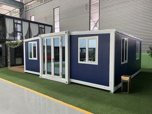 20ft/40ft Steel Square Contemporary Modular Prefab <strong>Container</strong> House With Comfort Folding Expandable Design For Outdoor Use - Product Image 3