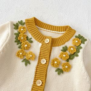 Suéter Bordado <span class=keywords><strong>para</strong></span> Recién <span class=keywords><strong>Nacido</strong></span> de Otoño Engepapa, Chaqueta de Punto de Ganchillo <span class=keywords><strong>para</strong></span> Bebé, Conjunto de Ropa de Punto <span class=keywords><strong>para</strong></span> Bebé, Ropa <span class=keywords><strong>para</strong></span> Niñ<span class=keywords><strong>a</strong></span> - Product Image 6