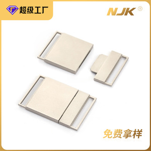 Hebilla deslizante de metal de aleación de zinc de 40 mm de diámetro interior, duradera para bolsos - Product Image 5