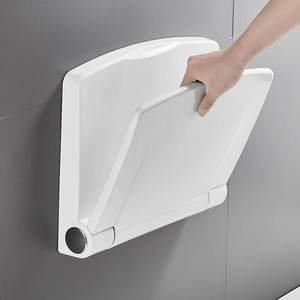 Chaise de douche pliante YJL 310x364mm, antidérapante, en acier inoxydable et ABS, pour personnes âgées - Product Image 1