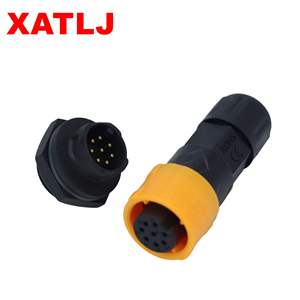 XATLJ M16 серии 2 3 4 5 6 7 8 2 + 3 2 + 4 ядра мужской женский с быстрой блокировкой водонепроницаемый разъем CE ETL 5A UL94V-0 - Product Image 2