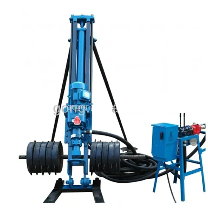 Rock drill machine KQY90 Hydraulic & Pneumatic wagon drill