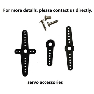 Moteur servo numérique DC 12g à couple élevé 180° ° /360 °   Engrenages métalliques pour la robotique et les jouets télécommandés, modèles d'avions - Product Image 4