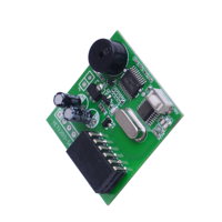 YET1203 est un module de décodage pour tous les codes roulants, 433 MHz, et comprend un module récepteur et un module de réception à distance.