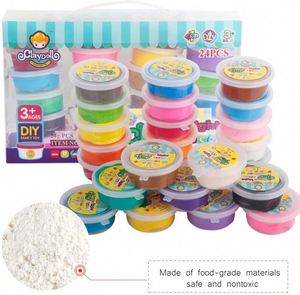 Arcilla Mágica <span class=keywords><strong>de</strong></span> Secado al Aire <span class=keywords><strong>de</strong></span> 24 Colores, Arcilla <span class=keywords><strong>de</strong></span> Modelado Ultraligera para Estudio <span class=keywords><strong>de</strong></span> Artistas, <span class=keywords><strong>Plastilina</strong></span>, Arcilla <span class=keywords><strong>de</strong></span> Modelado Segura y No Tóxica - Product Image 3