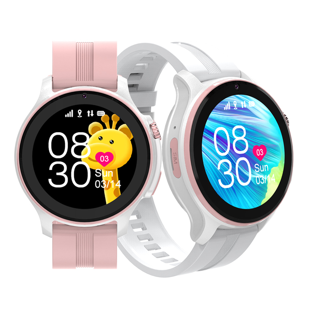 LT46 Kids SOS Calling Camera Video Chat Waterproof Smart Phone Watch 4G GPS Tracker Smartwatch