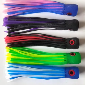 WZ OCTOPUS bait high quality fish lure wholesale rubber squid skirts lure fishing baits