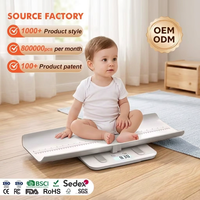 Balance électronique intelligente pour bébé de haute précision, directement de l'usine, avec mesure de la taille et écran LCD, balance numérique pour bébé