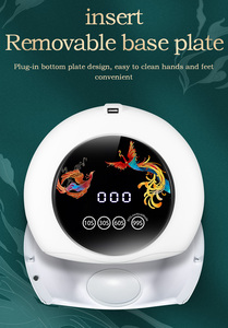 Lampe de photopolymérisation universelle 128W, perles de lumière rouge, peau chaude, favorise la circulation sanguine, améliore la texture - Product Image 3