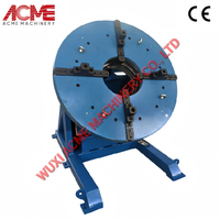 Table rotative de soudage automatique à 2 axes, plateforme rotative inclinable pour soudage de brides de tuyaux, positionneur de soudage réglable par VFD, 1,5 an